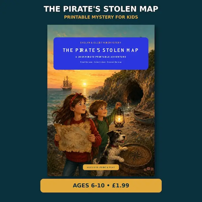 The Pirate’s Stolen Map cover