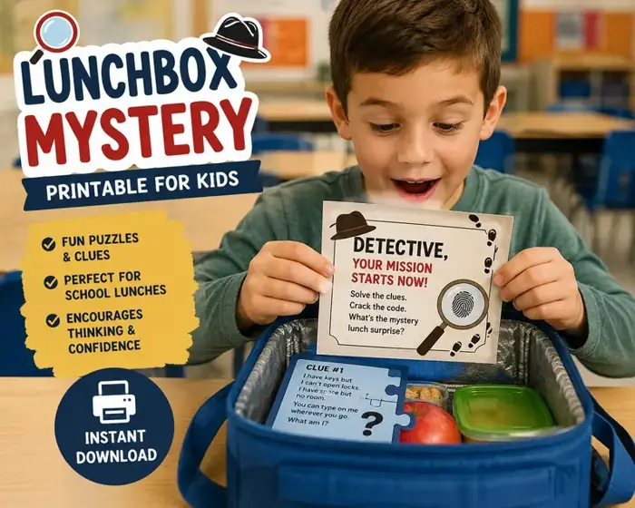 Lunchbox Mystery Notes cover