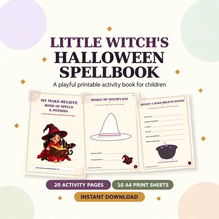 Little Witch’s Spell & Potion Book cover