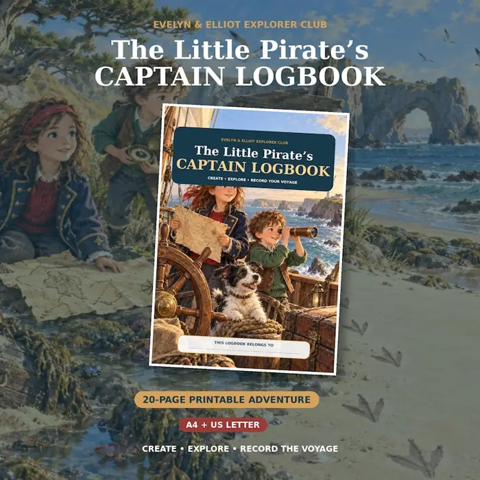 Little Pirate’s Captain Logbook cover
