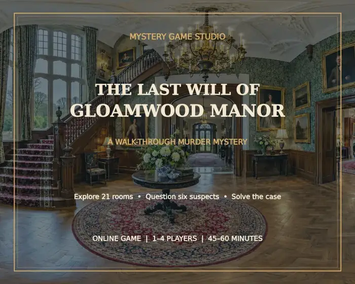 The Last Will of Gloamwood Manor cover
